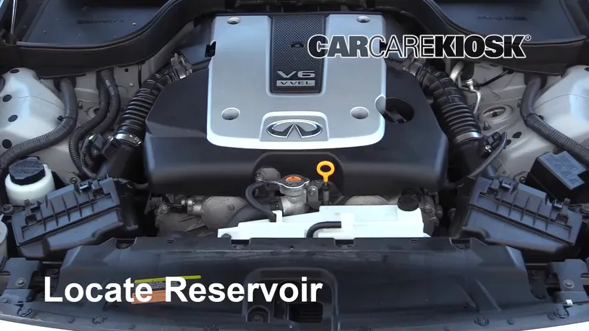 2015 Infiniti Q40 3.7L V6 Windshield Washer Fluid Add Fluid